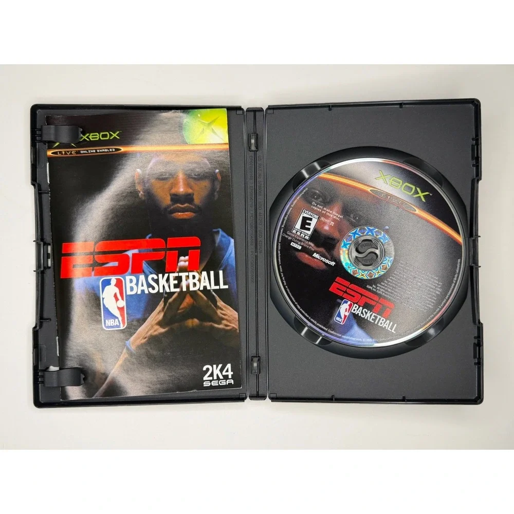ESPN NBA Basketball 2K4 Xbox Manual Included